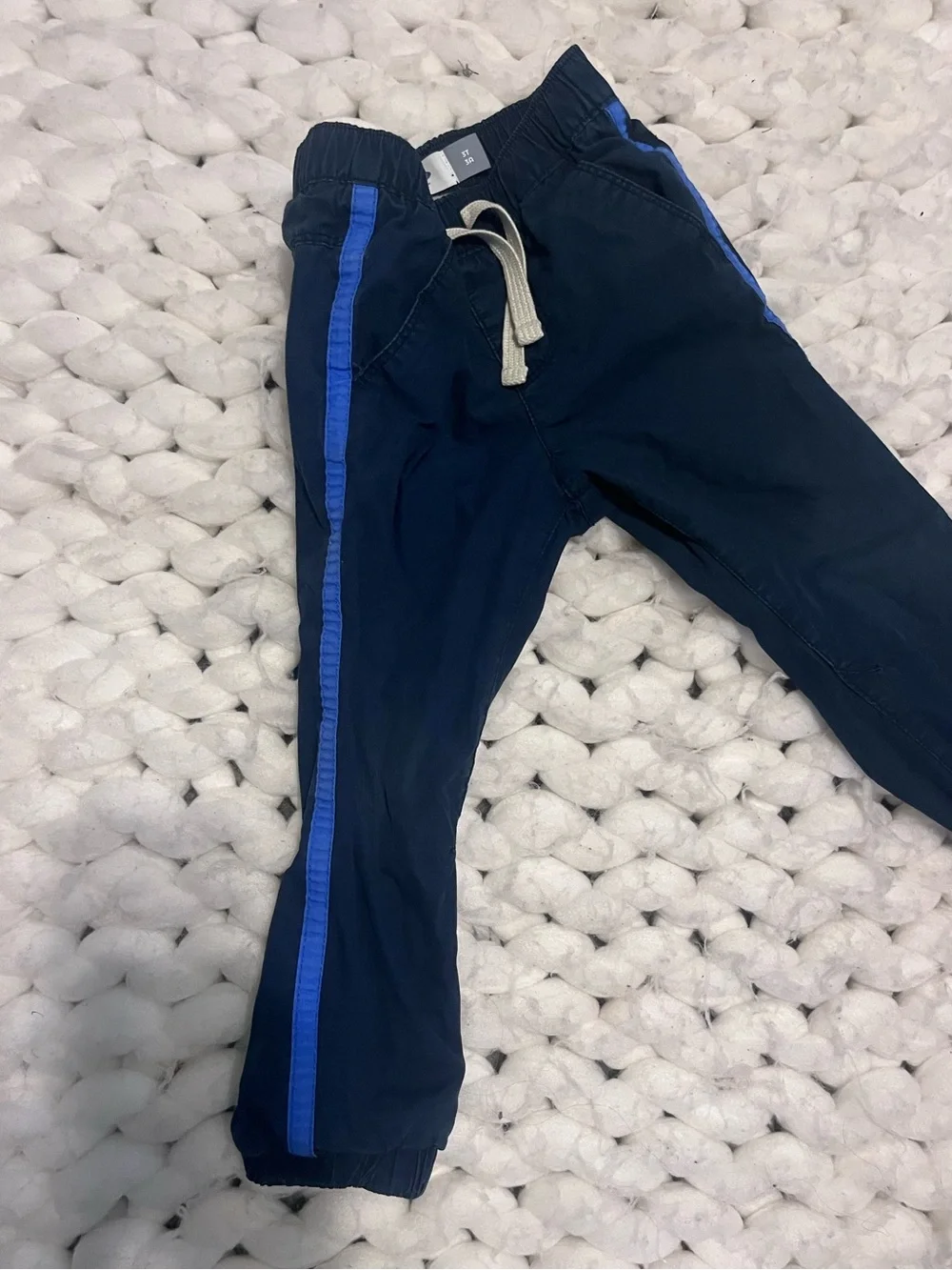 Old Navy Navy Joggers with Blue Side Stripe